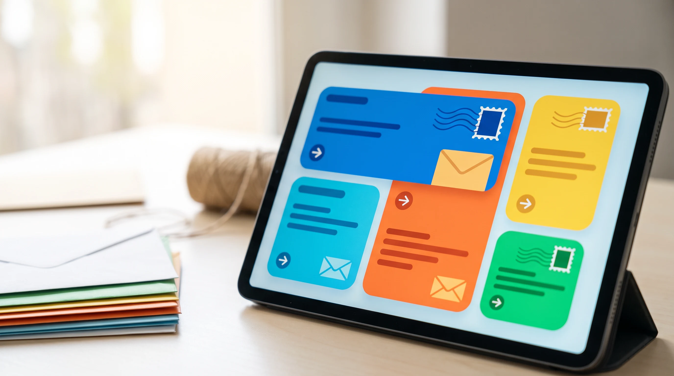 Abstract mobile notification objects